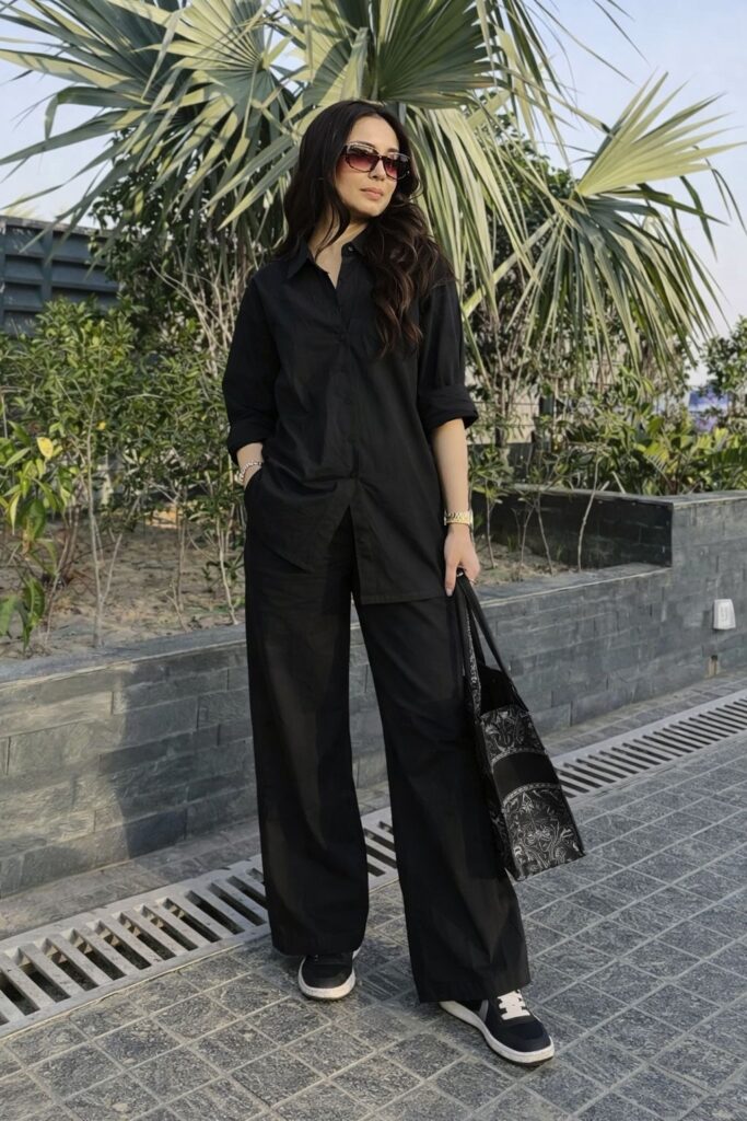 Black Co-ord Set