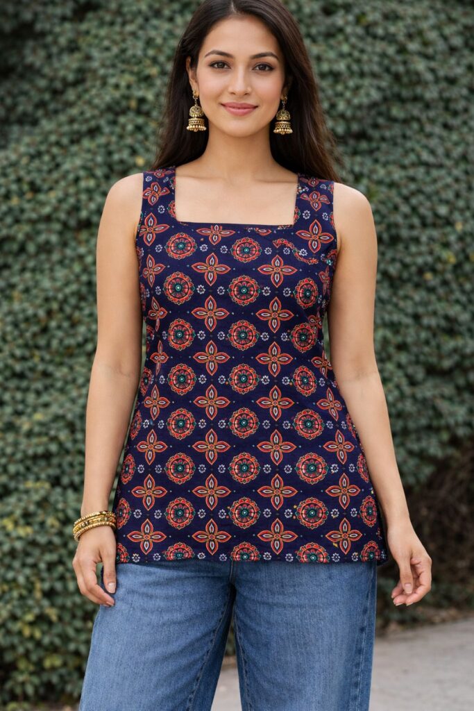 Ethnic Kurti Blue